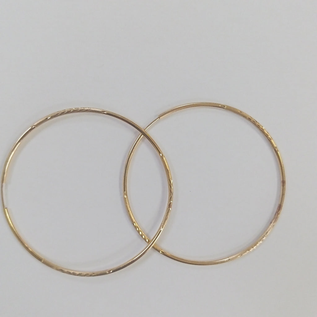 ARRACADAS PAR ORO 14 K 2,10 GRMS (SEMINUEVO)