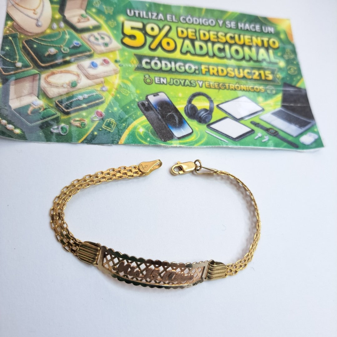 ESCLAVA ORO 10 K 5,00 GRMS (SEMINUEVO)