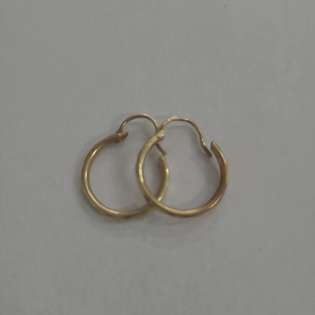 ARRACADAS PAR ORO 10 K 1.1 GRMS (SEMINUEVO)