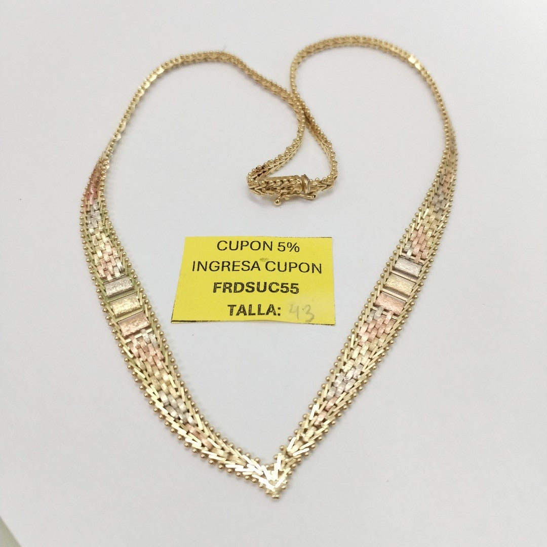 GARGANTILLA ORO 14 K 18,60 GRMS (SEMINUEVO)