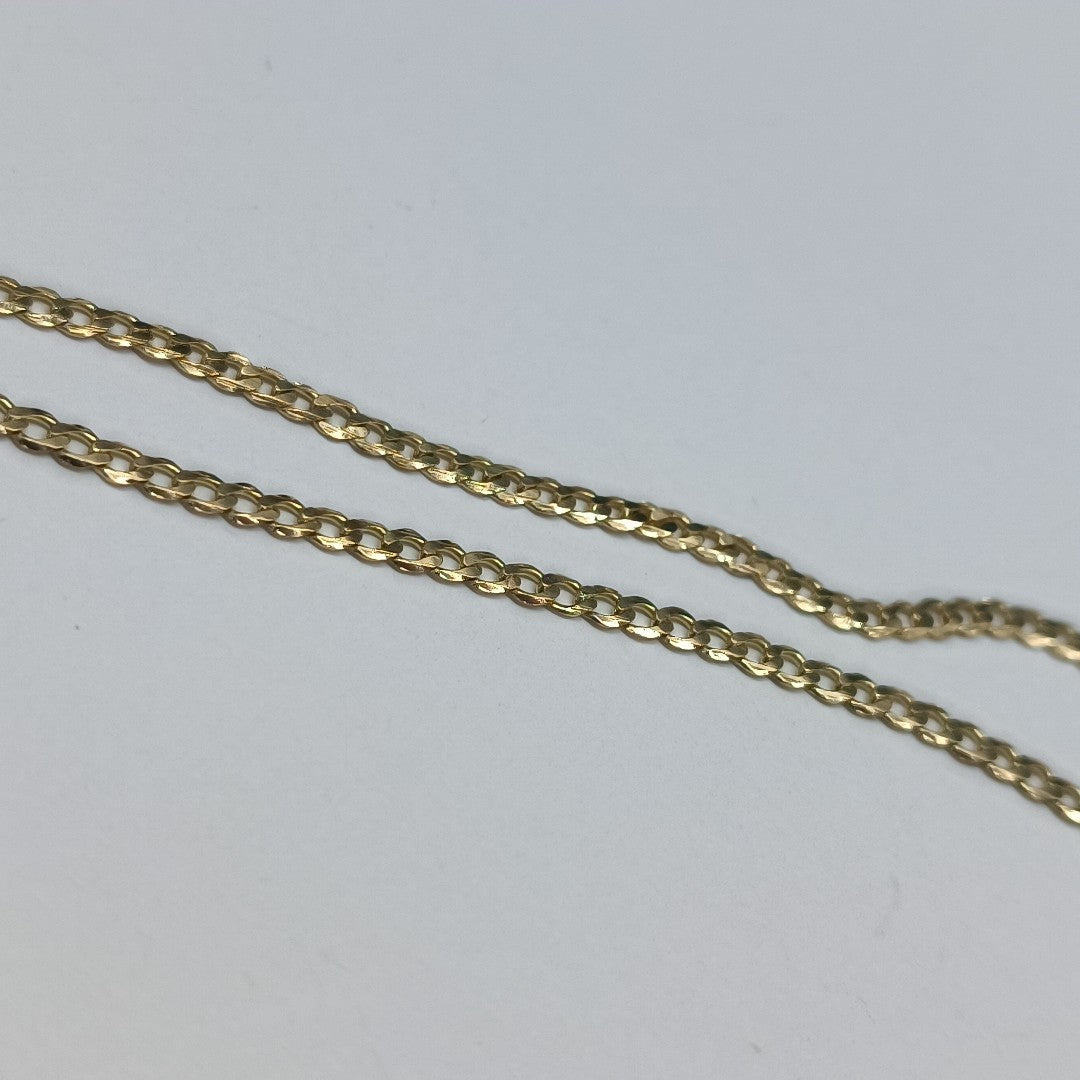 CADENA BARBADA 14K 55 CM 5.1 GR (NUEVO)