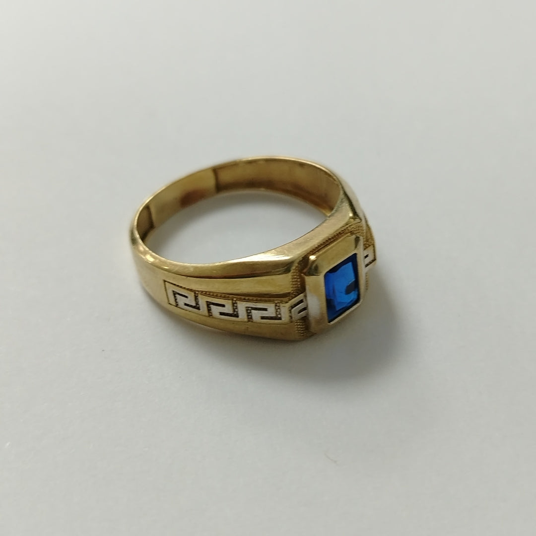 ANILLO ORO 14 K 4.9 GRMS (SEMINUEVO)