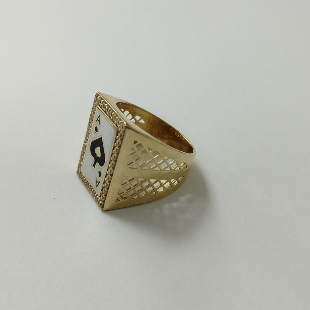 ANILLO ORO 10 K 9.4 GRMS (SEMINUEVO)