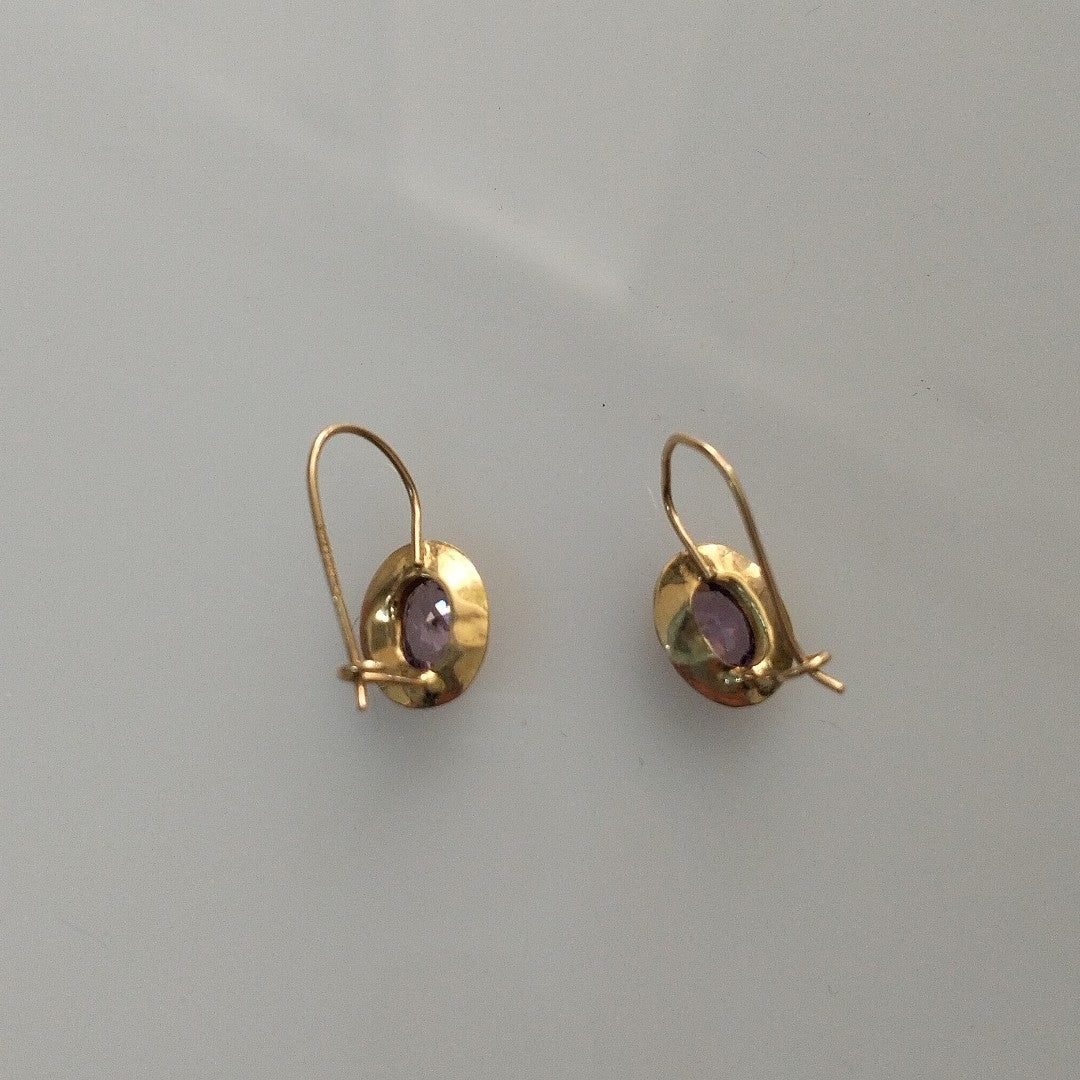 ARETES PAR ORO 10 K 0.7 GRMS (SEMINUEVO)