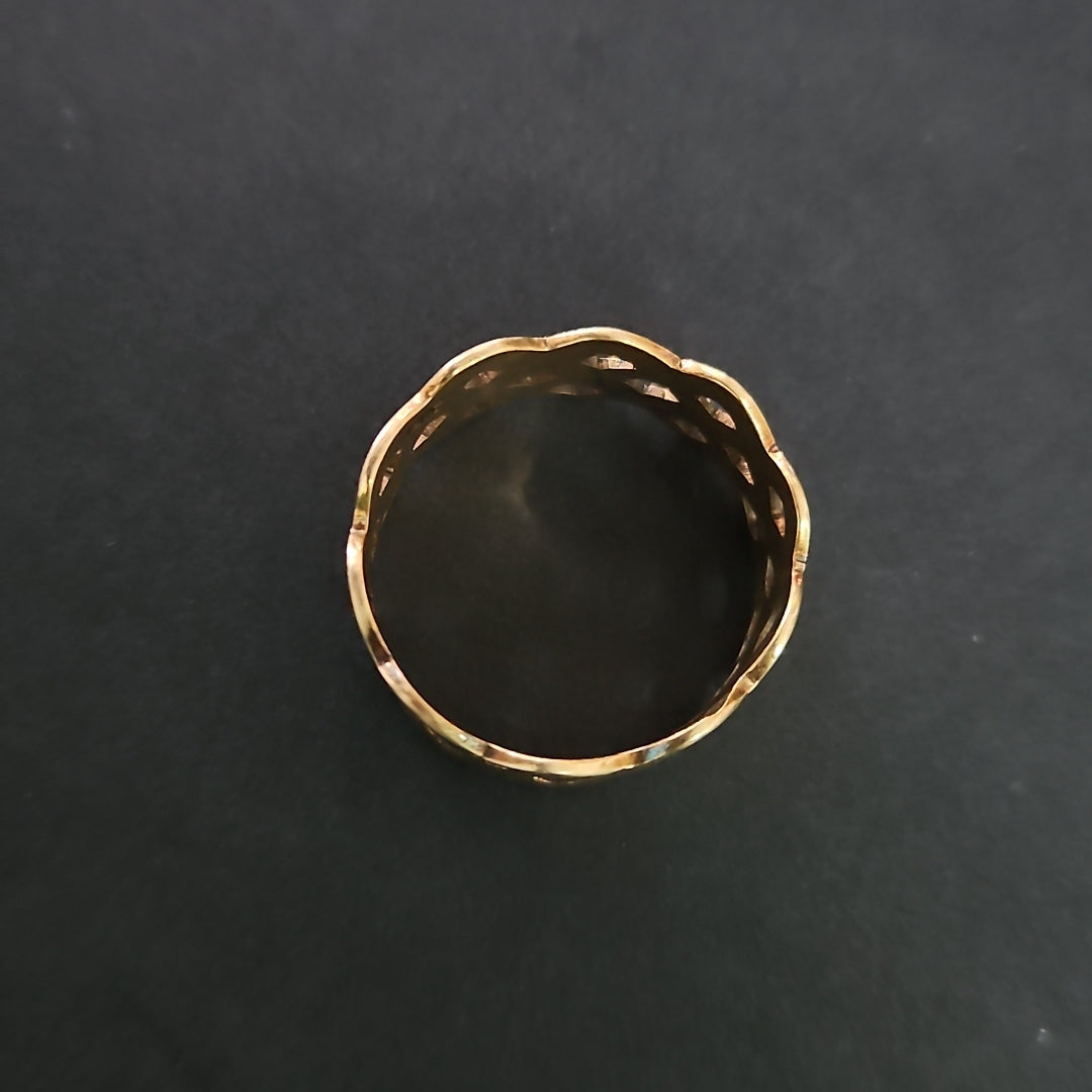 ANILLO ORO 14 K 5.3 GRMS (SEMINUEVO)