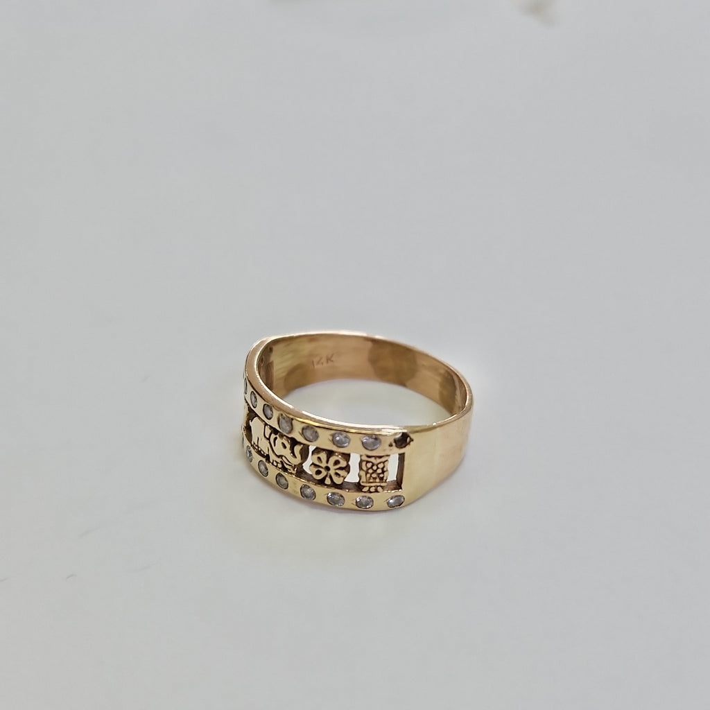 ANILLO ORO 10 K 3.7 GRMS (SEMINUEVO)