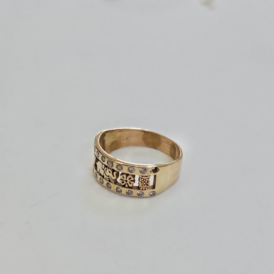 ANILLO ORO 10 K 3.7 GRMS (SEMINUEVO)