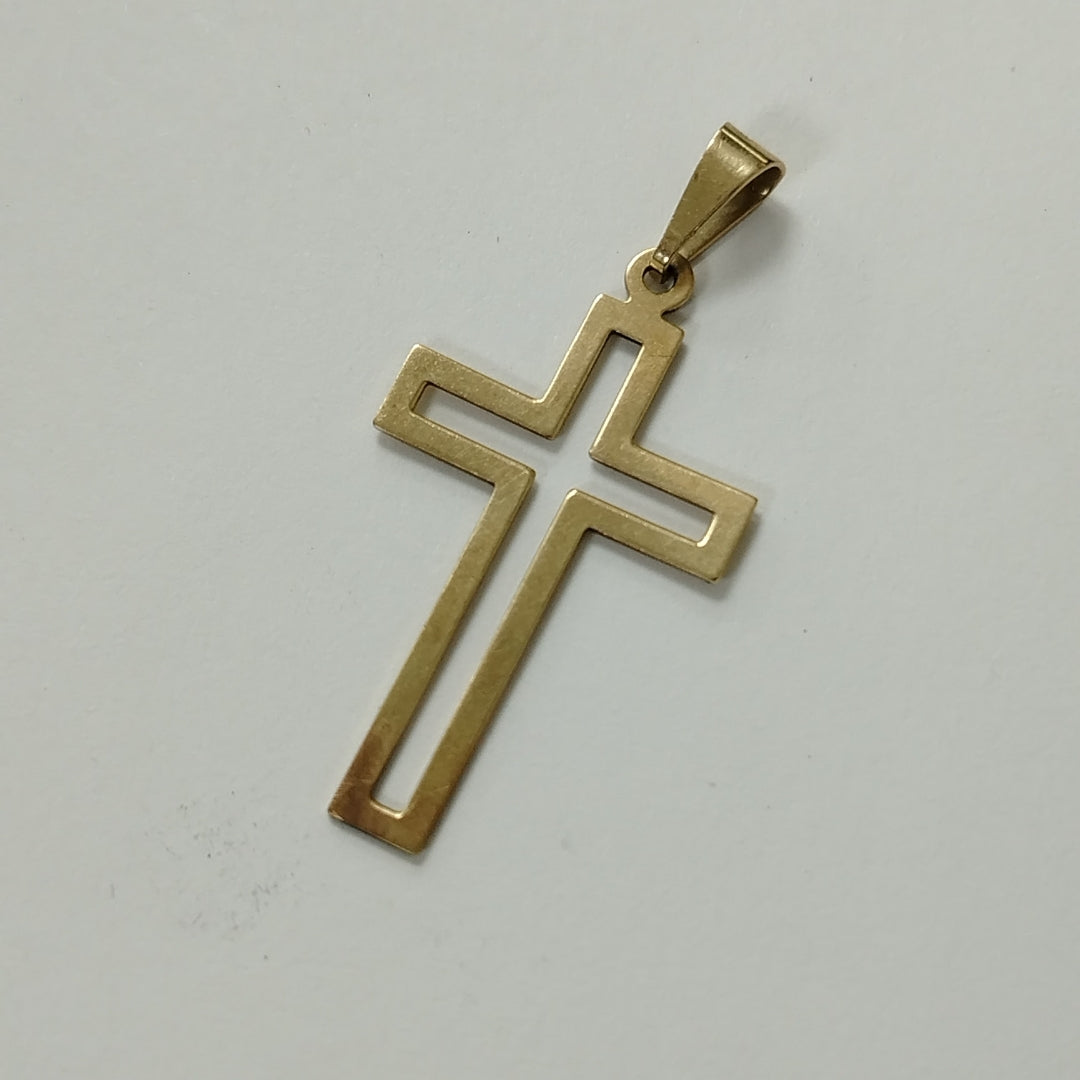CRUZ, DIJE ORO 10 K 1.3 GRMS (SEMINUEVO)