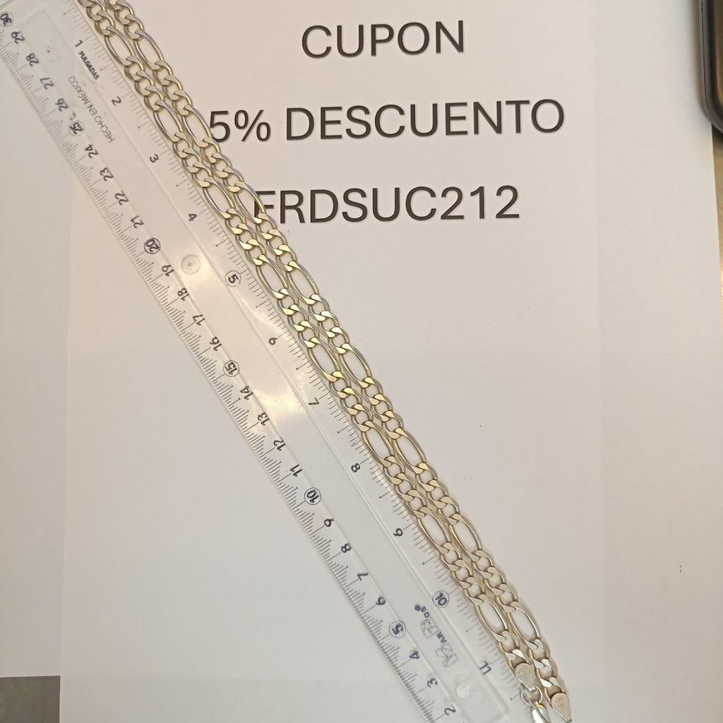 CADENA PLATA 42.3 GRMS (SEMINUEVO)
