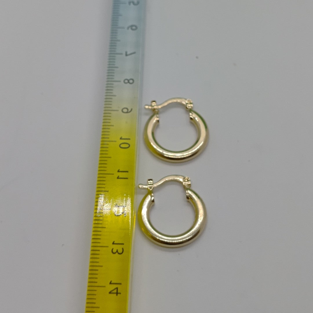 ARETES ARRACADAS 14K 1.6 GR (NUEVO)