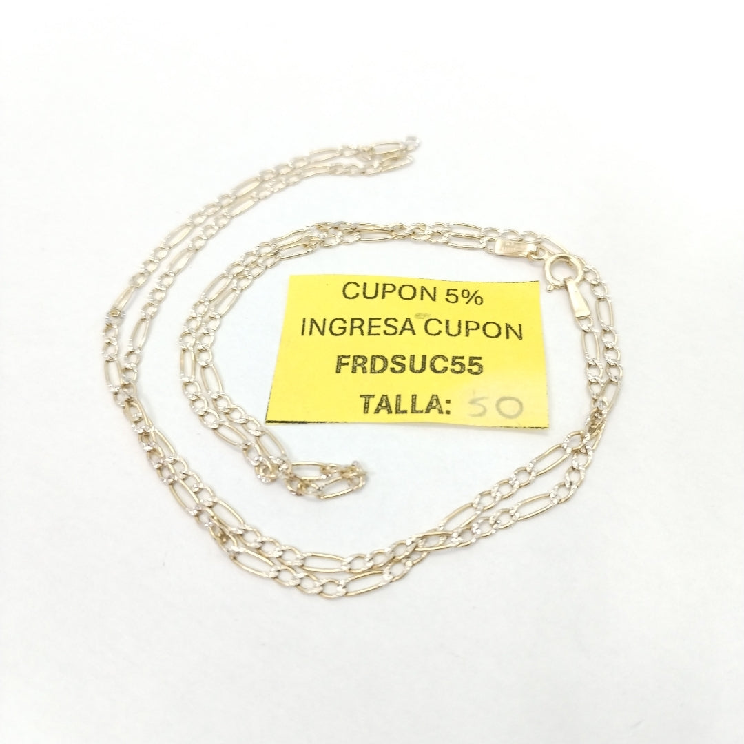 CADENA ORO 14 K 3,00 GRMS (SEMINUEVO)