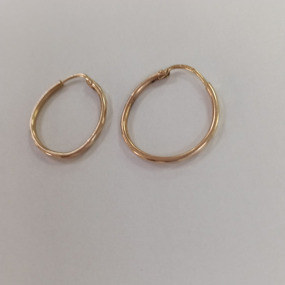 ARRACADAS PAR ORO 10 K 1,10 GRMS (SEMINUEVO)