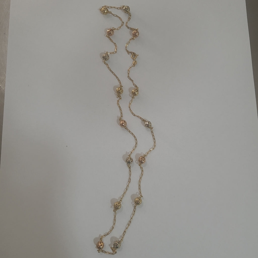 COLLAR ORO 14 K 9.3 GRMS (SEMINUEVO)