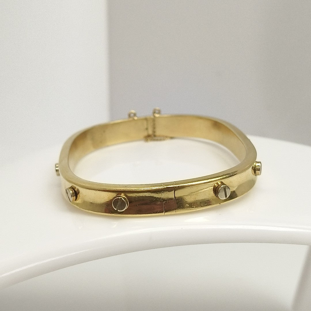 BRAZALETE ORO 18 K 22.6 GRMS (SEMINUEVO)