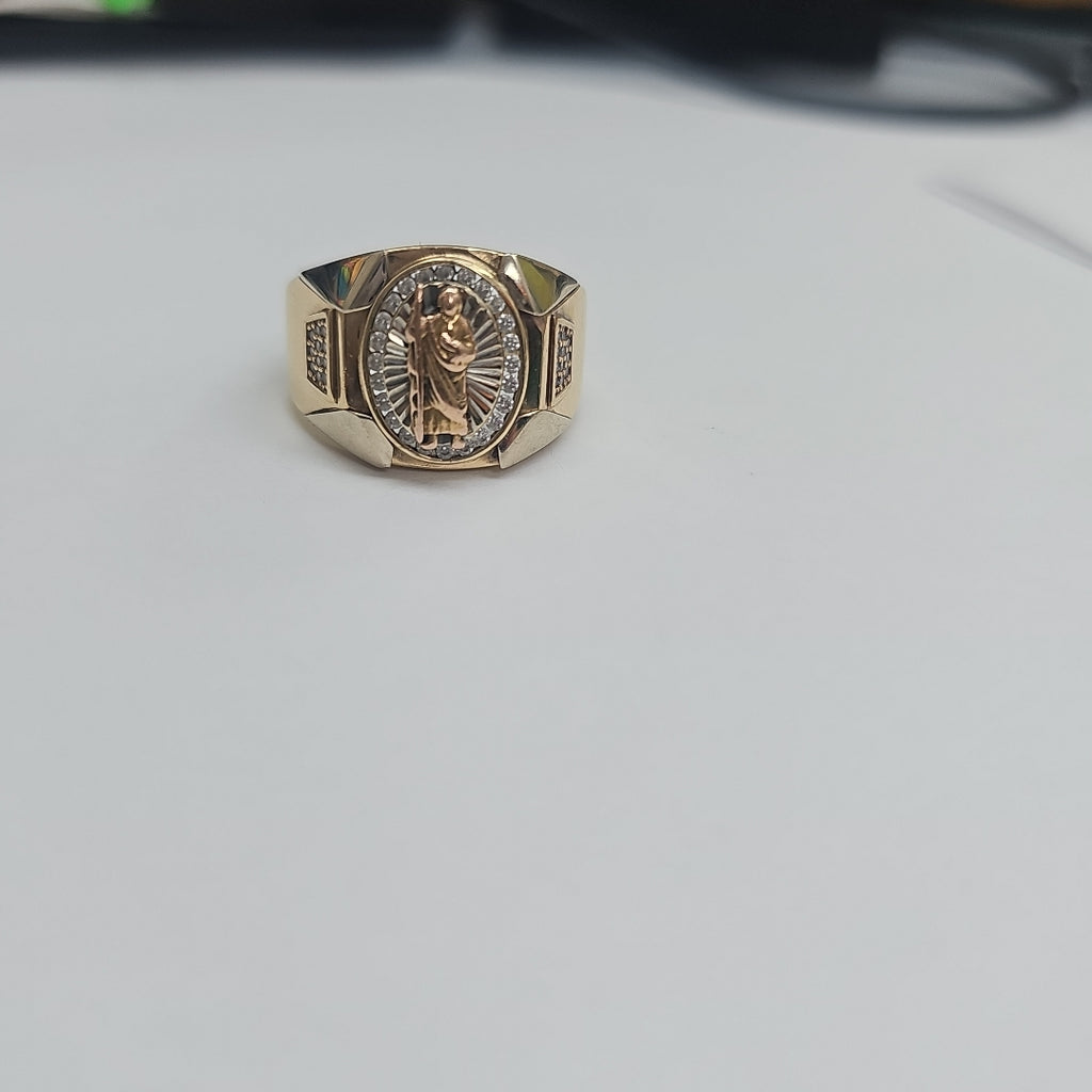 ANILLO ORO 14 K 7.3 GRMS (SEMINUEVO)