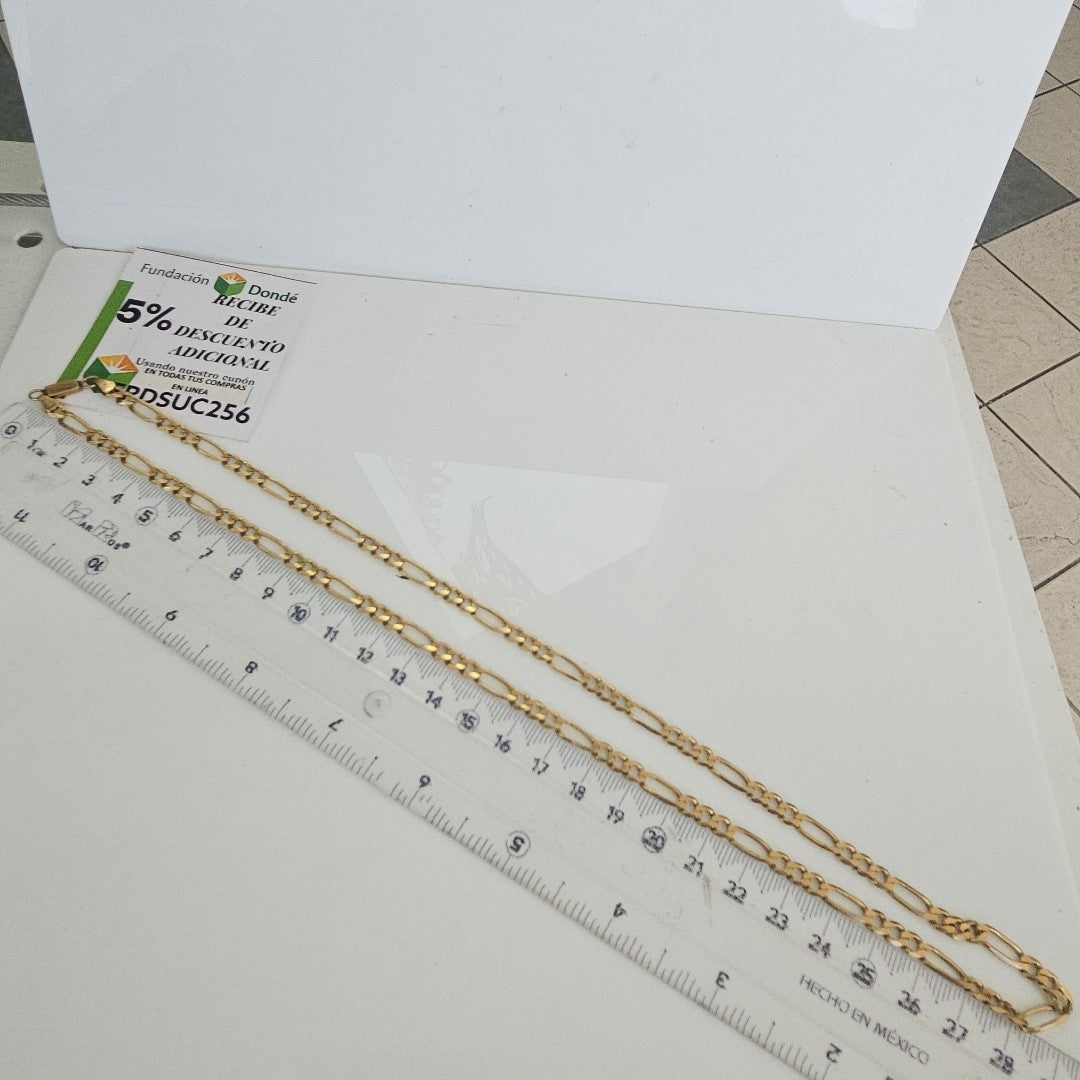 CADENA ORO 14 K 17.8 GRMS (SEMINUEVO)