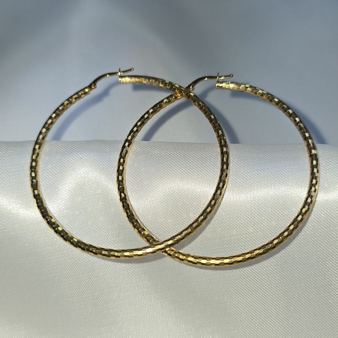 ARRACADAS PAR ORO 14 K 4,40 GRMS (SEMINUEVO)