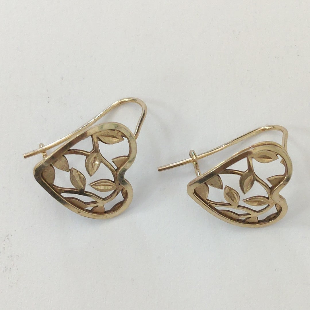 ARETES PAR ORO 14 K 1.1 GRMS (SEMINUEVO)