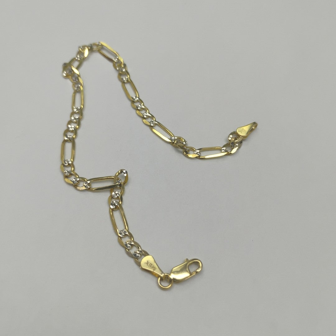 PULSERA 3X1 14K 21 CM 4.5 GR (NUEVO)