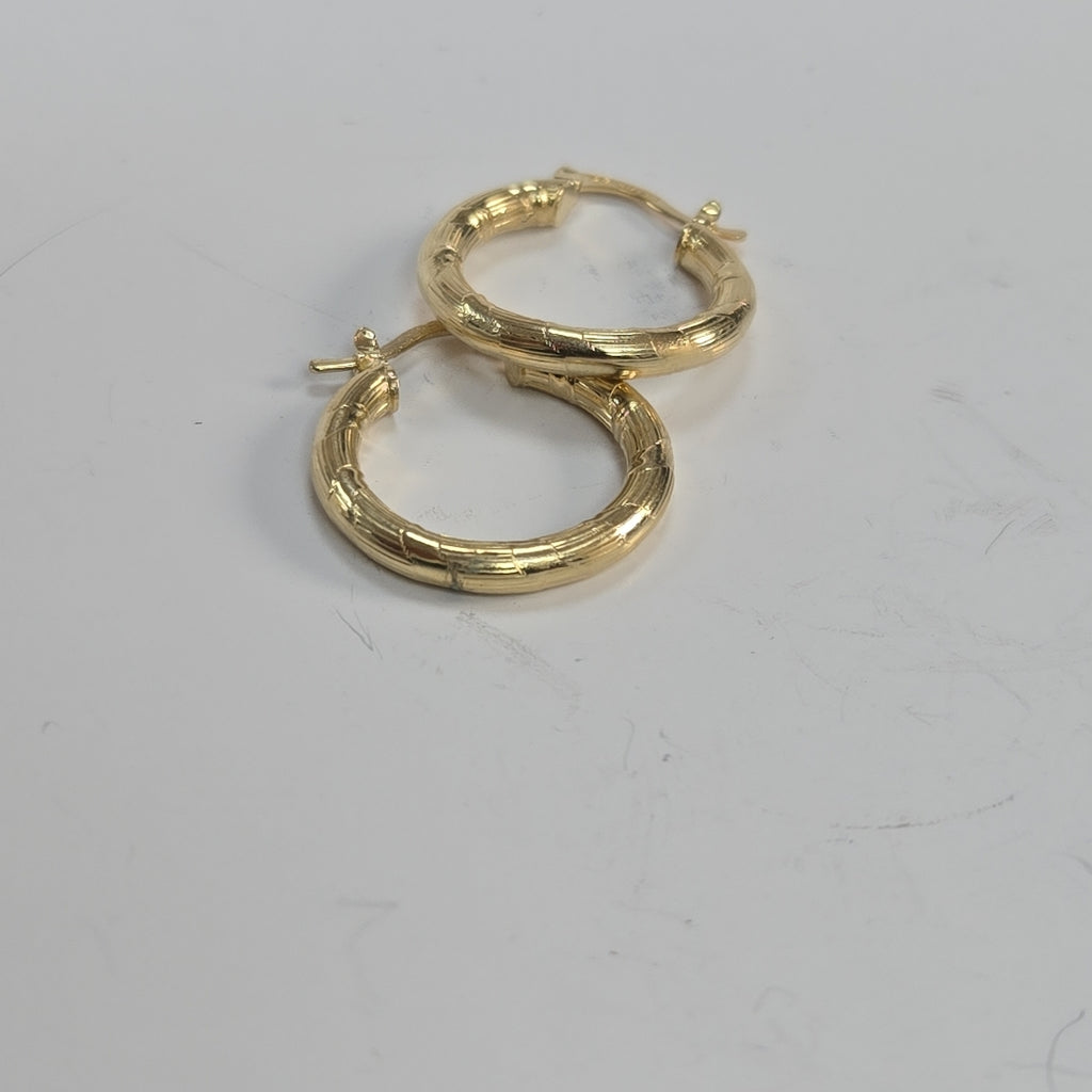 ARETES ARRACADAS 14K 2.6 GR (NUEVO)