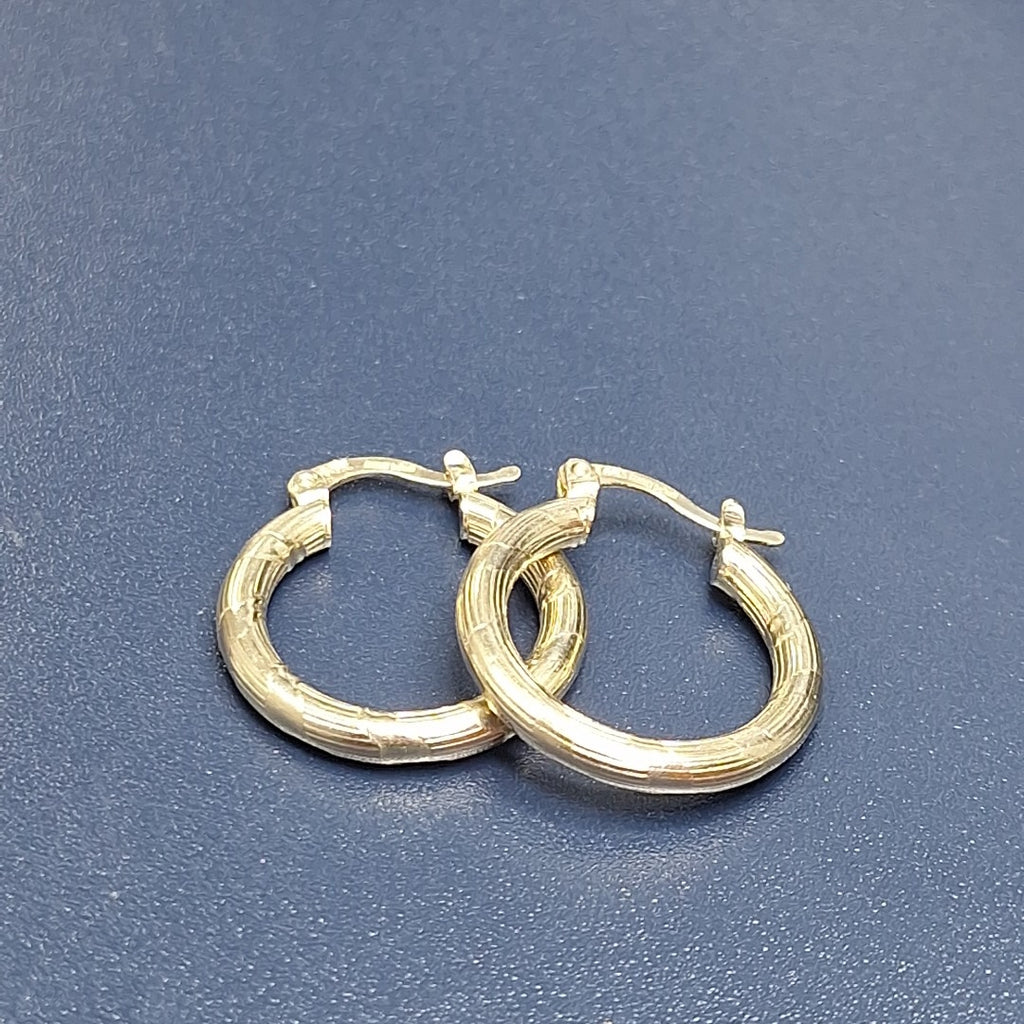 ARETES ARRACADAS 14K 2.7 GR (NUEVO)
