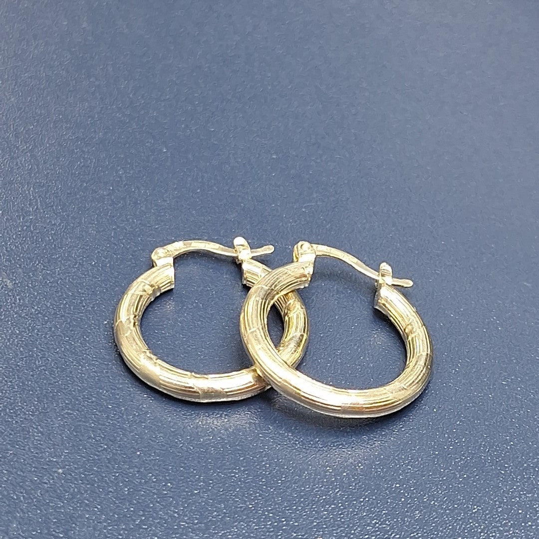 ARETES ARRACADAS 14K 2.7 GR (NUEVO)