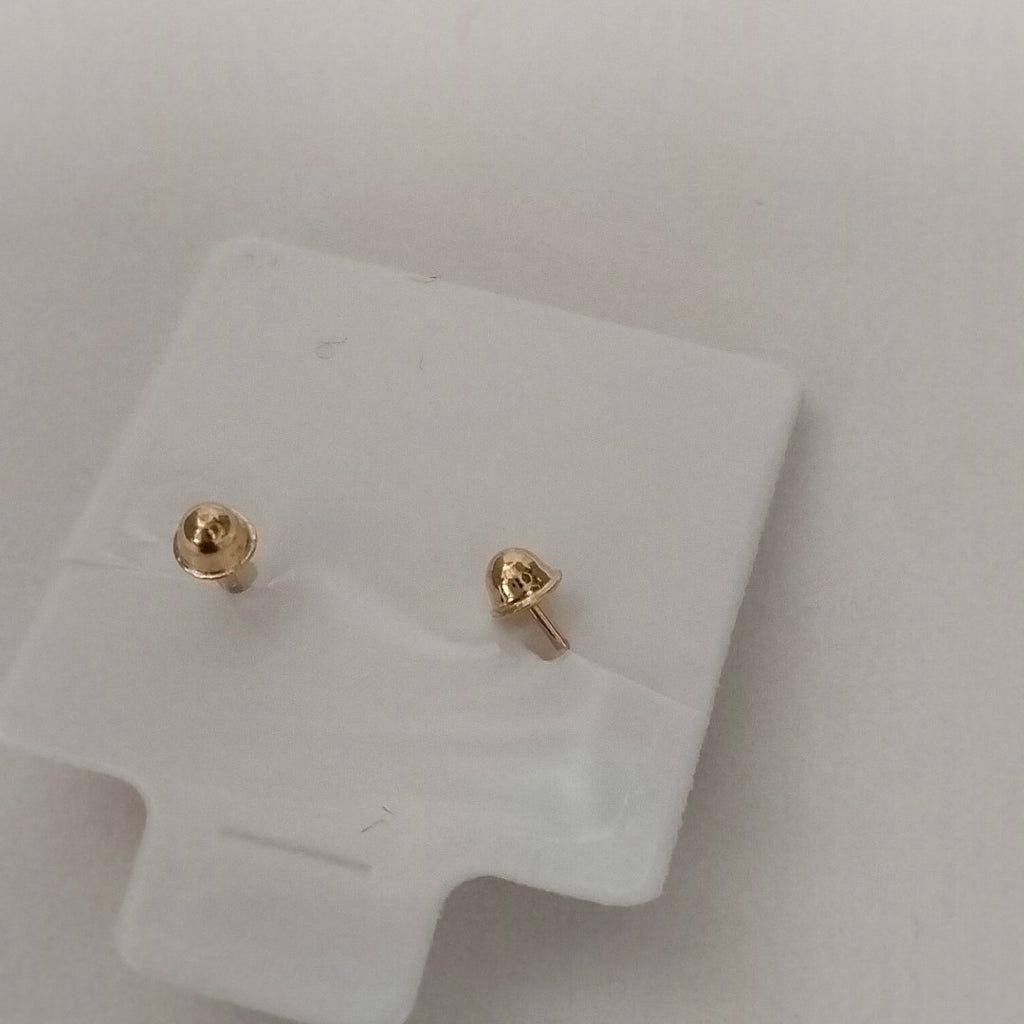 BROQUELES BROQUEL FIG CUBO 14K 0.203 GR (NUEVO)