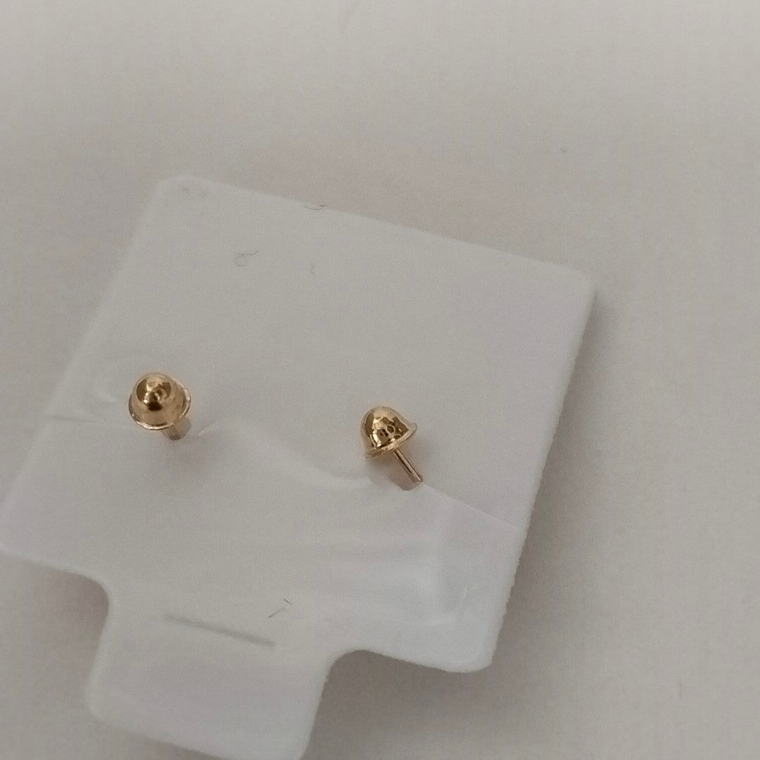 BROQUELES BROQUEL FIG CUBO 14K 0.203 GR (NUEVO)