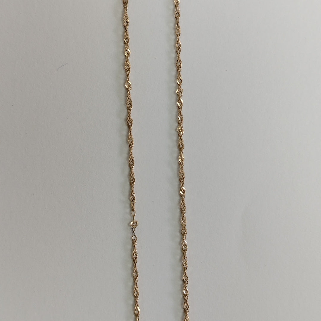 CADENA ORO 14 K 1,10 GRMS (SEMINUEVO)