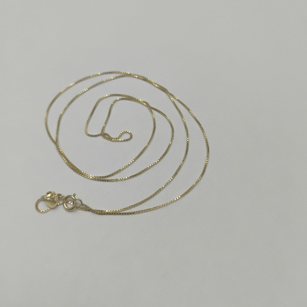 CADENA VENECIANO 14K 55 CM 1.7 GR (NUEVO)