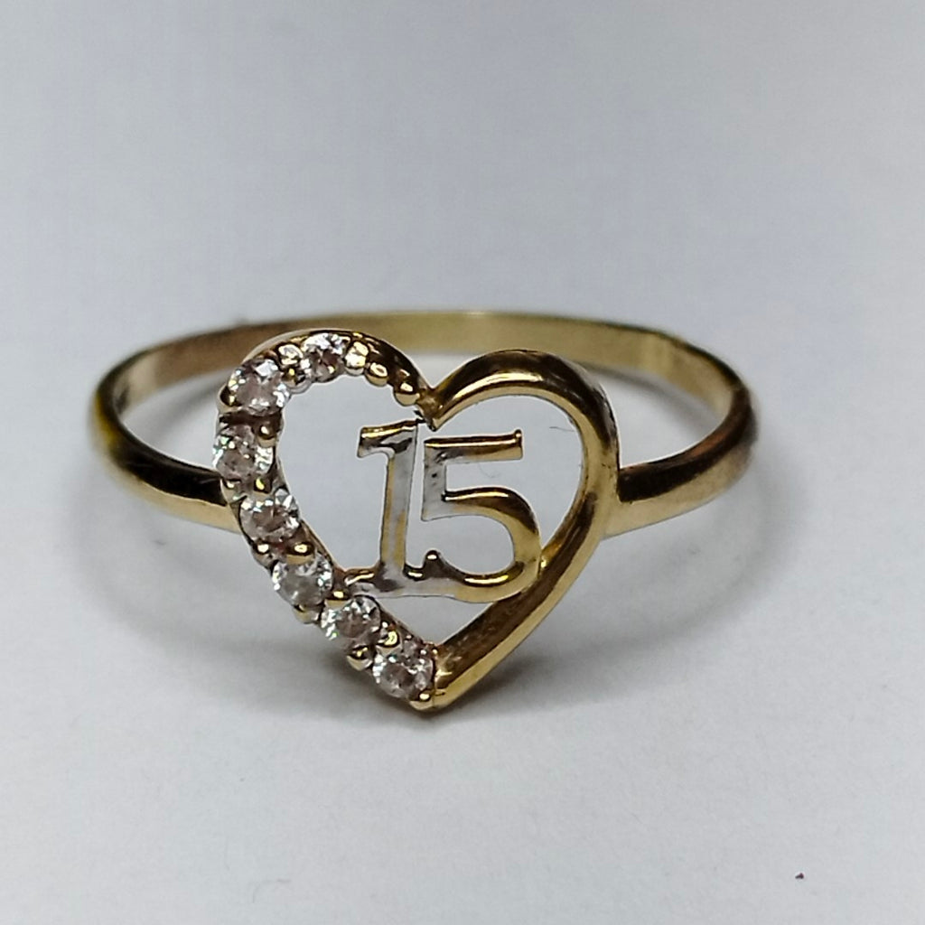 ANILLO ORO 10 K 0,90 GRMS (SEMINUEVO)