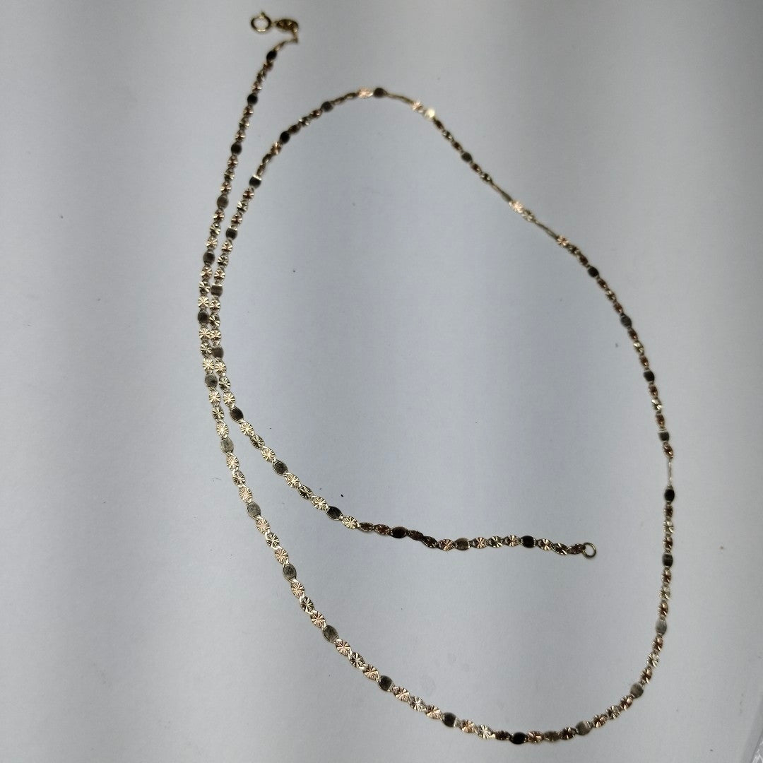 CADENA ORO 10 K 1,60 GRMS (SEMINUEVO)