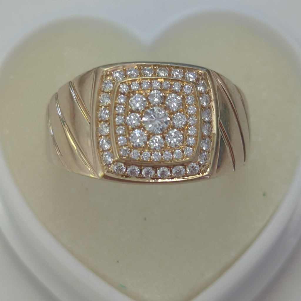 ANILLO ORO 18 K 8,40 GRMS (SEMINUEVO)
