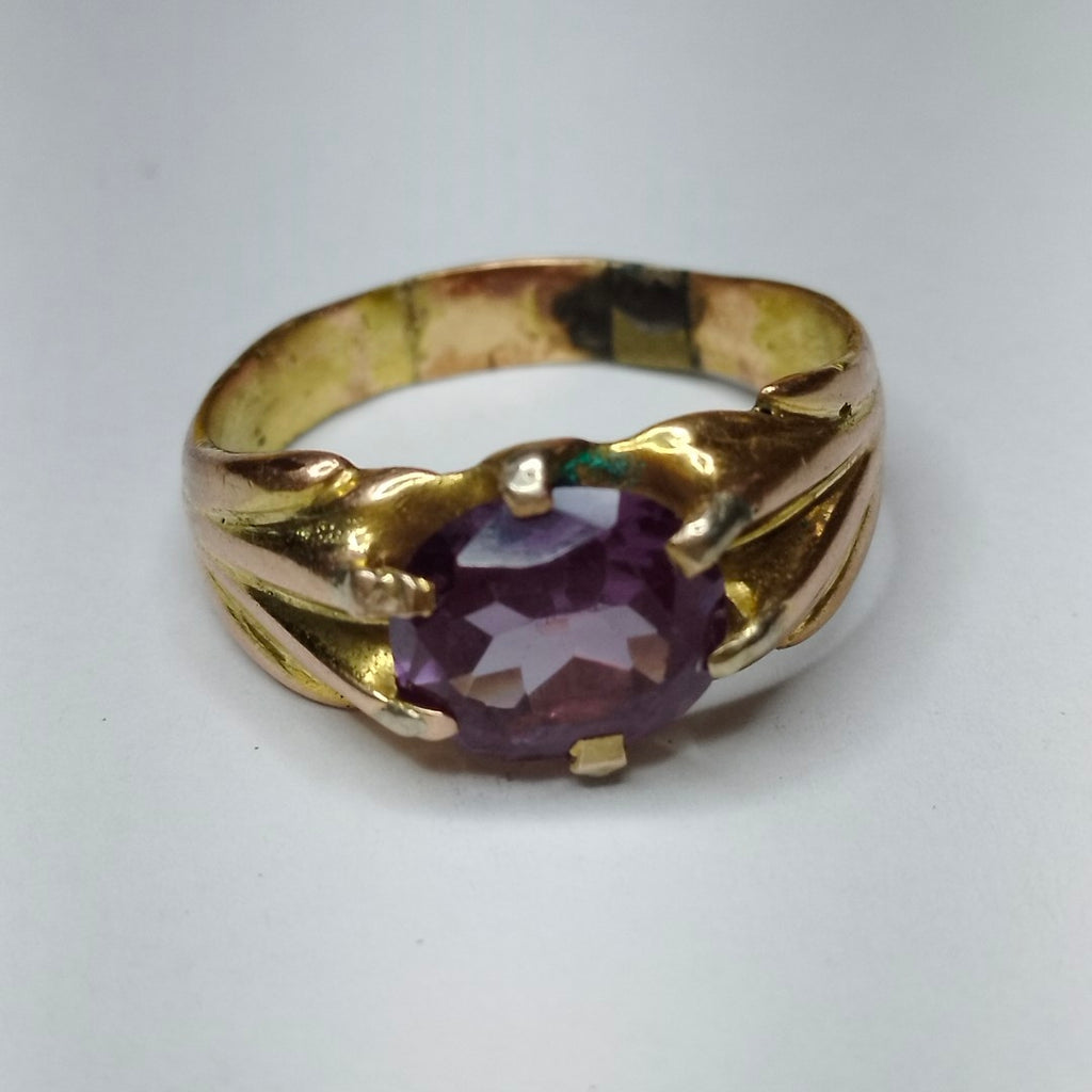 ANILLO ORO 14 K 7,80 GRMS (SEMINUEVO)