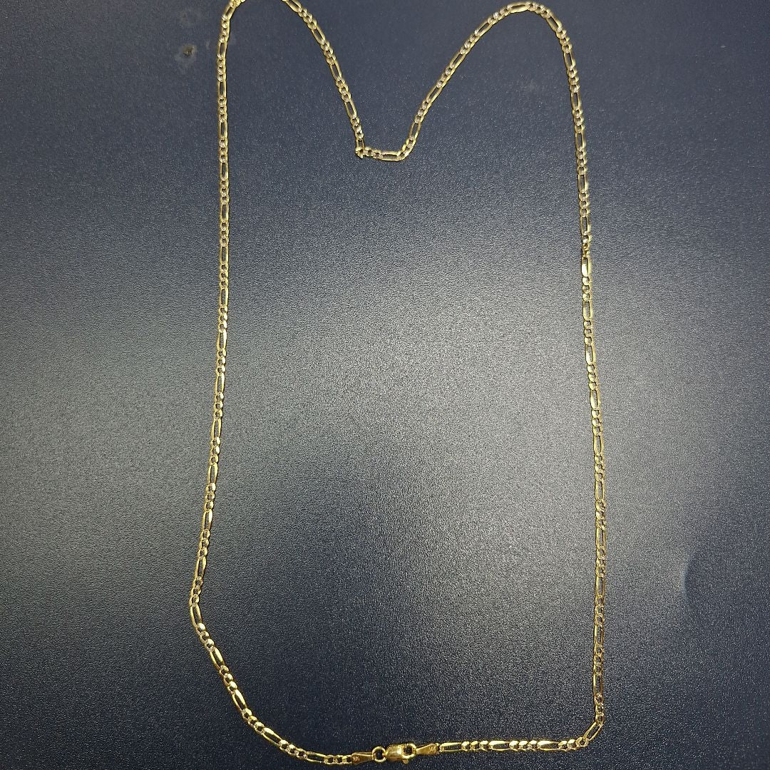 CADENA 3X1 DIAMANTADA 14K 60 CM 4.9 GR (NUEVO)