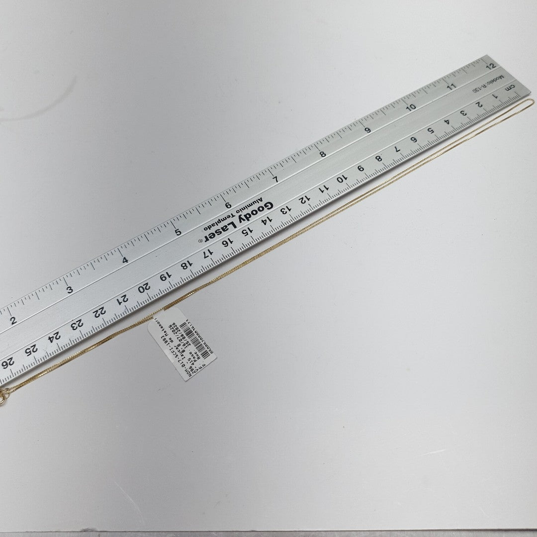 CADENA VENECIANO 14K 55 CM 1.7 GR (NUEVO)