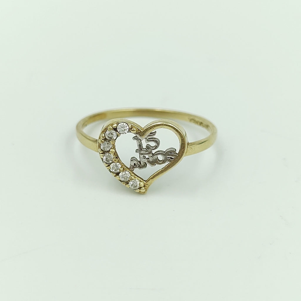 ANILLO ORO 10 K 1.4 GRMS (SEMINUEVO)