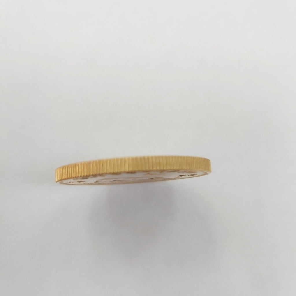 MEDALLA CONMEMORATIVA ORO 21 K 33,90 GRMS (SEMINUEVO)