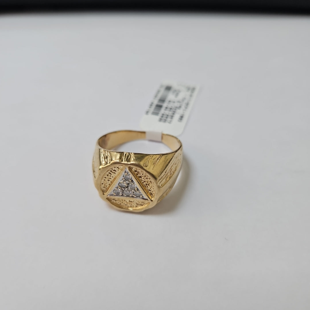 ANILLO ORO 14 K 12.4 GRMS (SEMINUEVO)