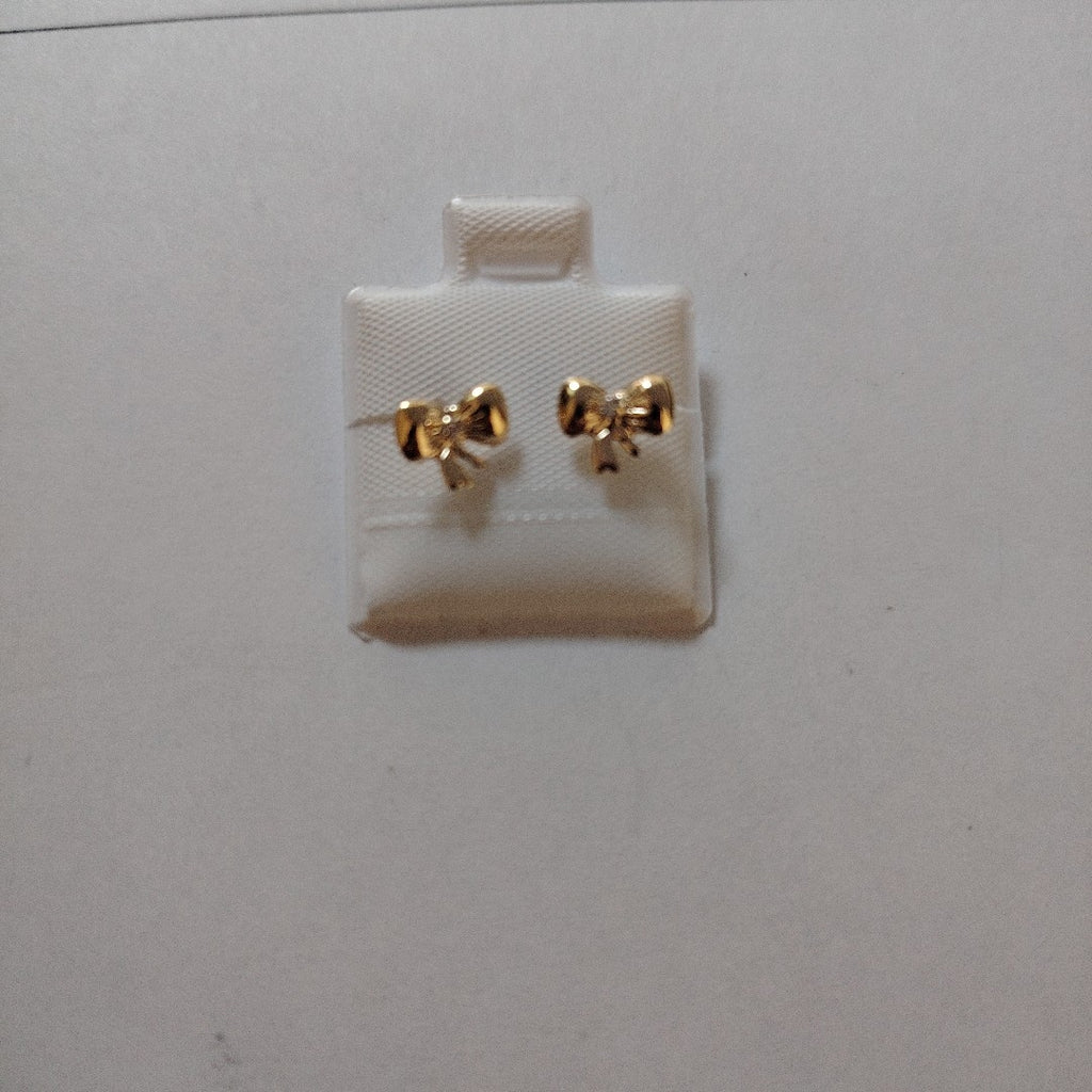 BROQUELES BROQUEL FIG MOÑO C CIRCONIA 14K 0.2441 GR (NUEVO)