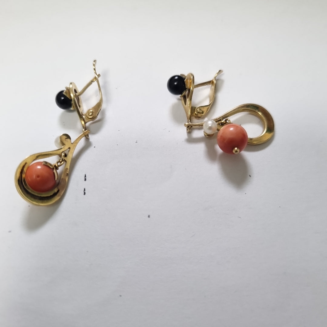 ARETES PAR ORO 10 K 7,70 GRMS (SEMINUEVO)