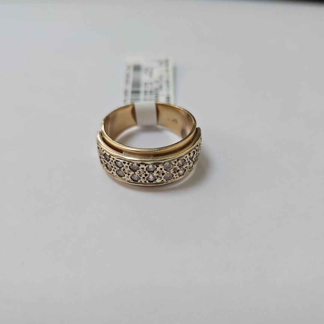 ANILLO ORO 14 K 6.6 GRMS (SEMINUEVO)