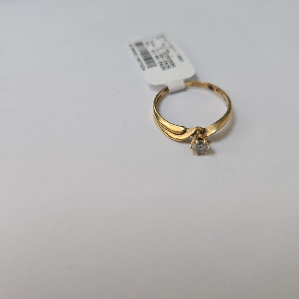 SOLITARIO ORO 14 K 1.9 GRMS (SEMINUEVO)