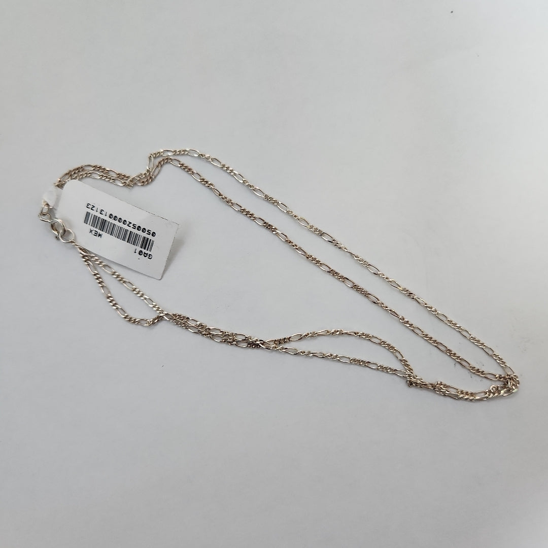 CADENA TEJIDO 3X1 PLATA .925 55 CM 2.3 GR (NUEVO)