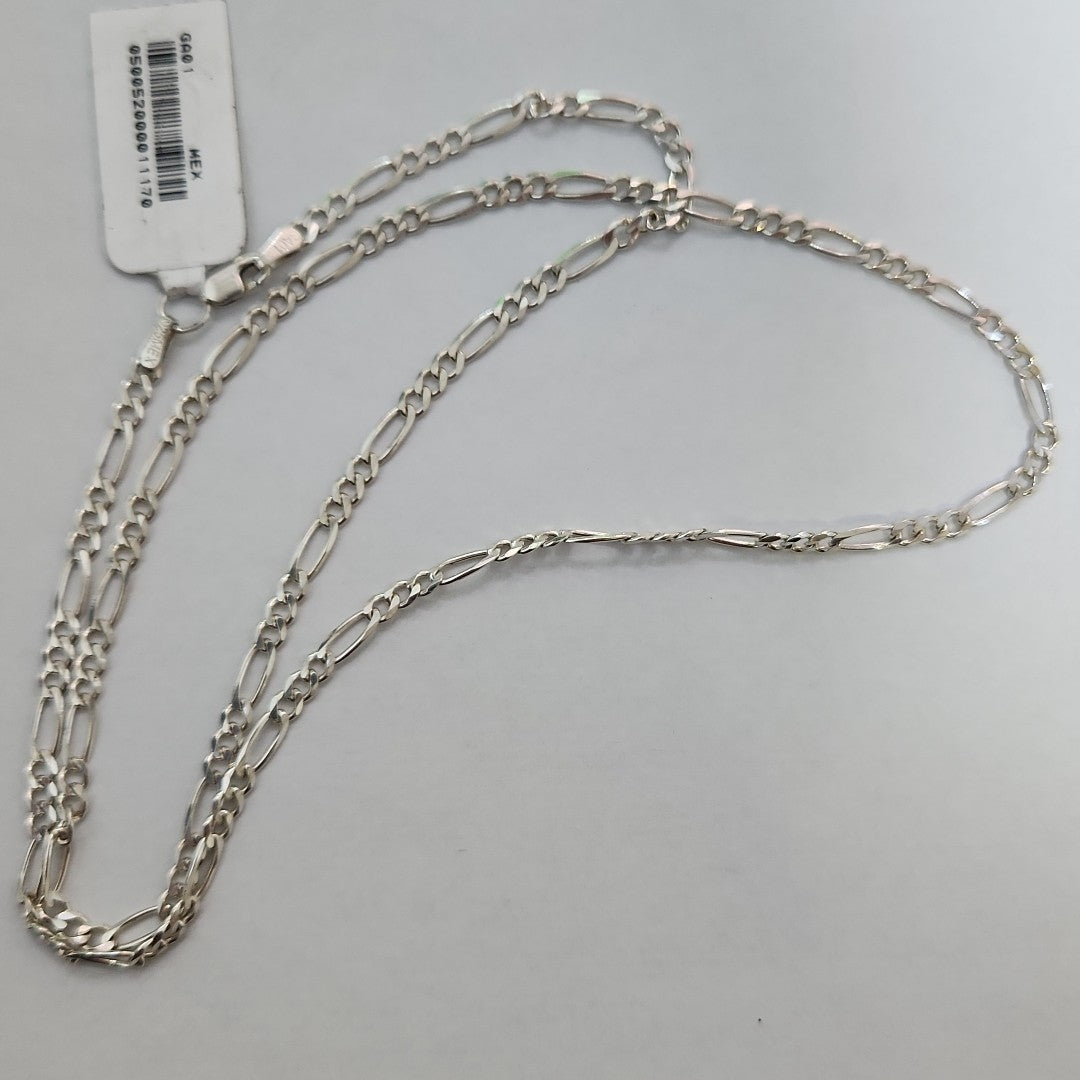 CADENA TEJIDO 3X1 PLATA .925 55 CM 7.5 GR (NUEVO)