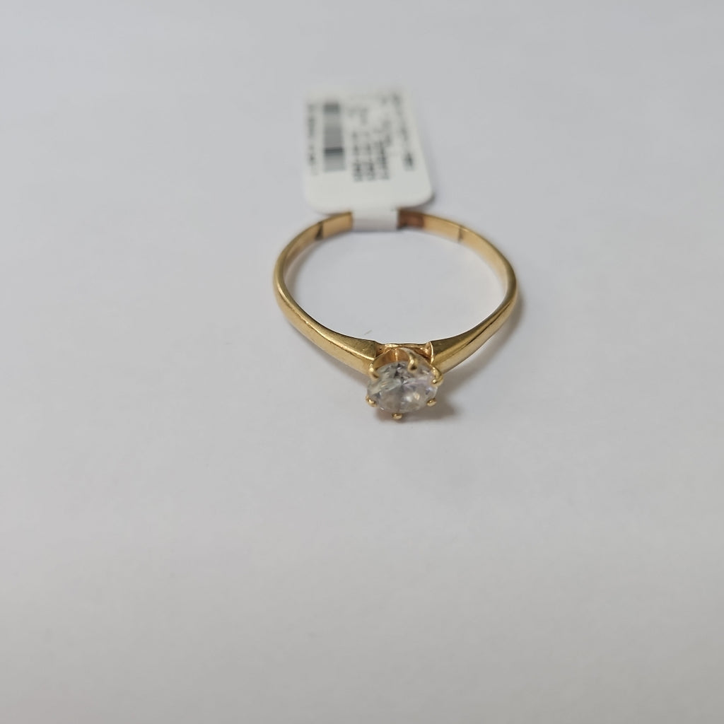 SOLITARIO ORO 14 K 2.9 GRMS (SEMINUEVO)