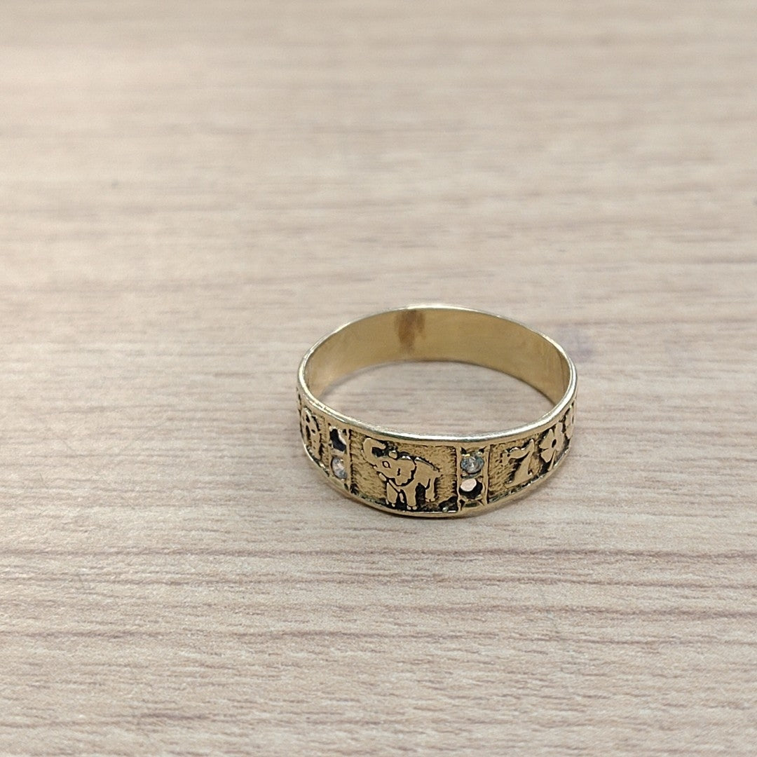 ANILLO ORO 14 K 2,10 GRMS (SEMINUEVO)