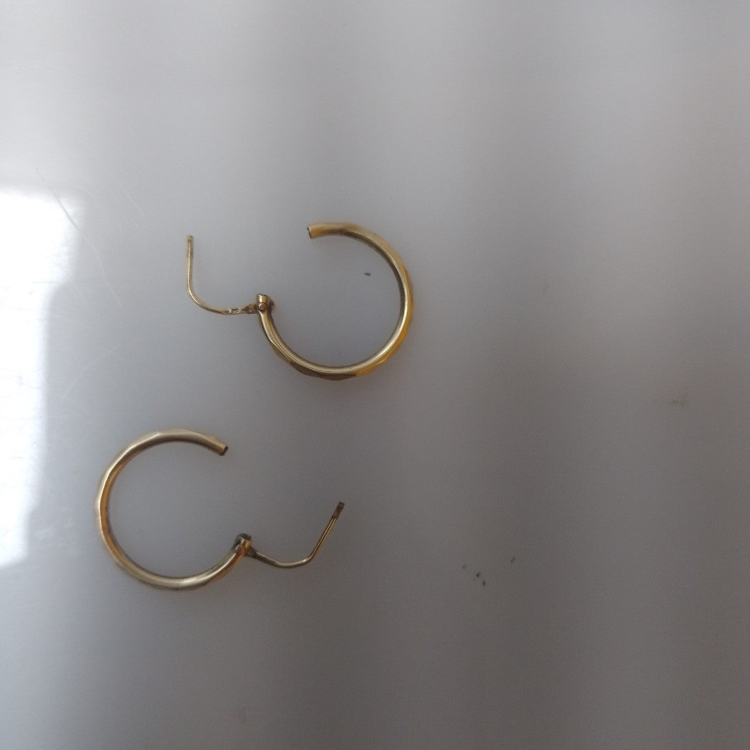 ARRACADAS PAR ORO 14 K 1.4 GRMS (SEMINUEVO)