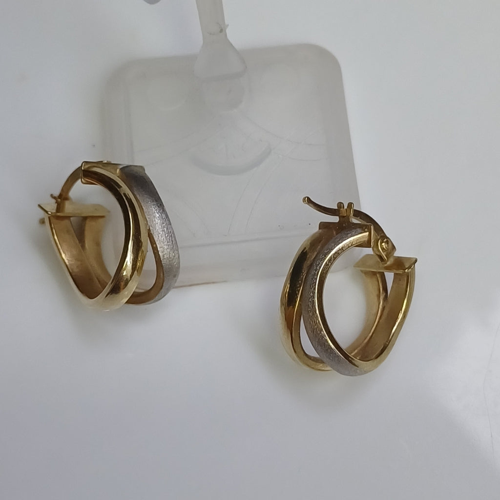 ARRACADAS PAR ORO 14 K 3,20 GRMS (SEMINUEVO)