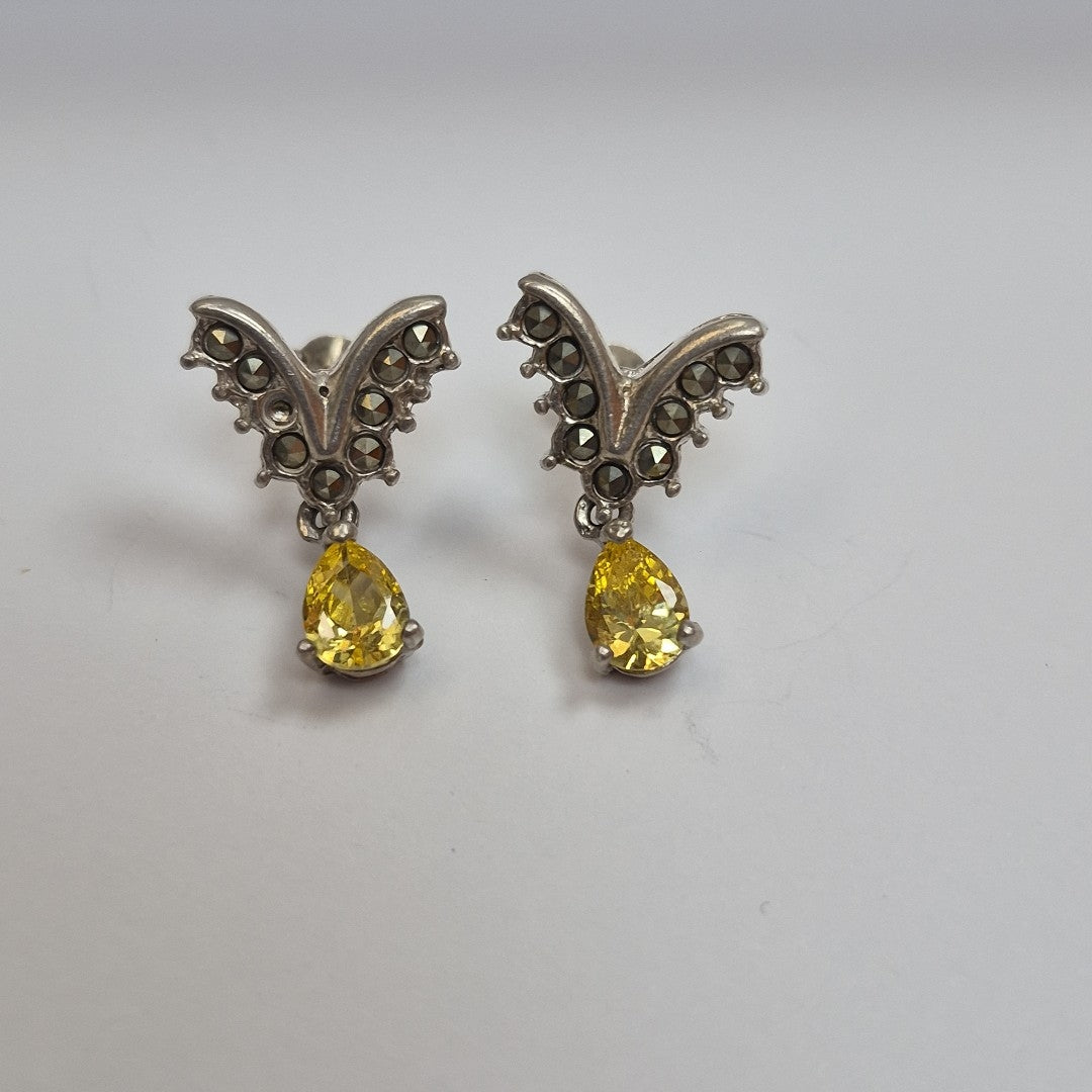 ARETES PAR PLATA 3,70 GRMS (SEMINUEVO)